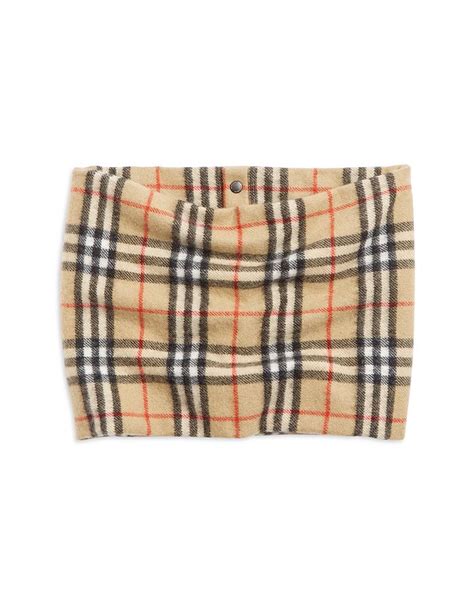 Vintage Check Cashmere Snood 